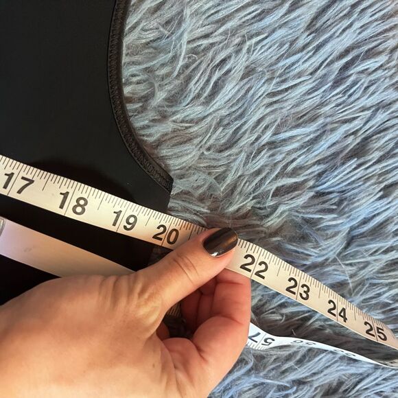 Lafayette 148 New York Navy Fluid Viscose Crepe Dress & Cardigan Set Size L - Picture 10 of 12